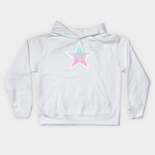 Kawaii Magical Cotton Candy Star Kids Hoodie